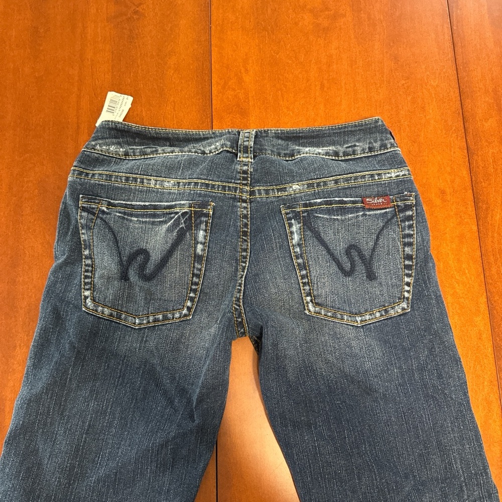Silver Jeans Dark Blue bootcut Women's Jeans - Picture 5 of 5